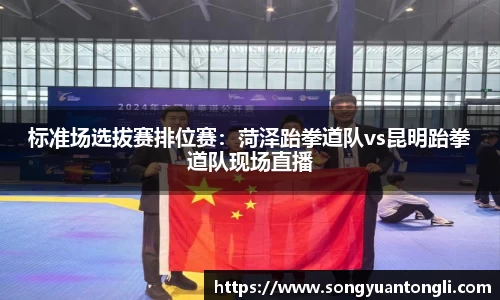 标准场选拔赛排位赛：菏泽跆拳道队vs昆明跆拳道队现场直播